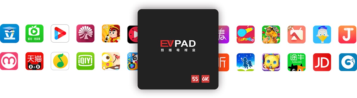 EVPAD 5S - 매일 사용하기에 충분한 2G+16G