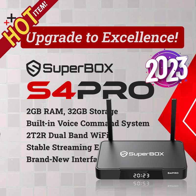 SuperBox S4 Pro TV Box